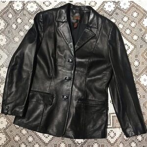 Danier genuine leather blazer - Size M